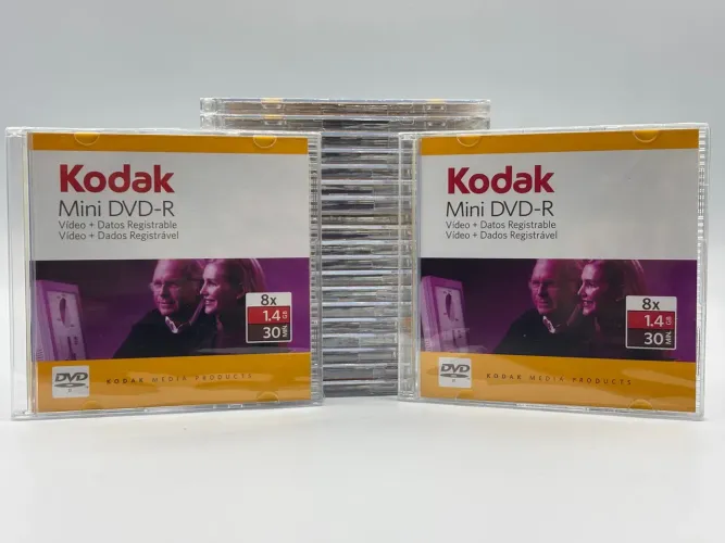 21 unidades Mini DVD-R Kodak