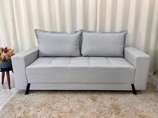 Sofá 8100 3x2 lugares 198/155- FRETE GRATIS / ENTREGA HOJE!!