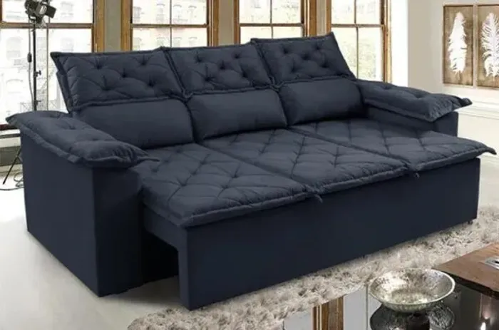 SOFÁ COMPACT 2.00 RETRÁTIL E RECLINAVEL - Cascadura