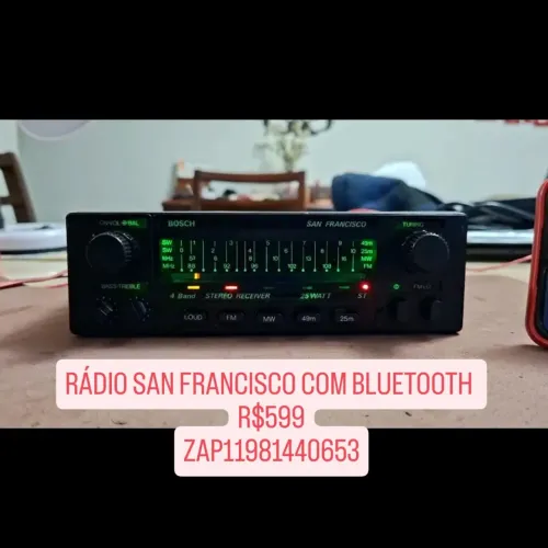 Rádio San Francisco com Bluetooth - Bosch