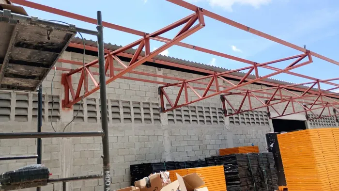  Mão de Obra para cobertas Metálicas - A partir de R$35/m²!