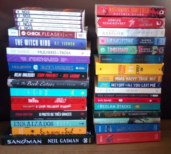 Livros, Mangás e HQs (português e inglês)