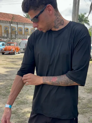 Camisa Oversized Black