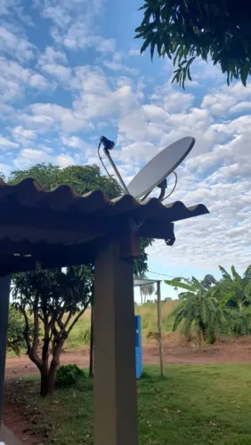 Antena Parabólica para TV - Ótima Captação