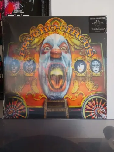 LP Kiss Psycho Circus 3D Raro Único na Internet Lacrado de Época