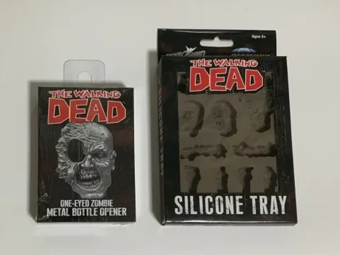 Diamond Select The Walking Dead Abridor de Garrafas + Forma de Gelo