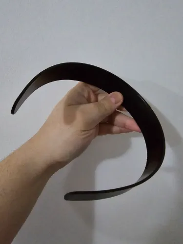 conjunto 3 arquinhos diadema preto grosso 