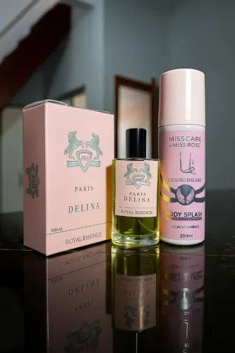 Kit Perfume Árabe Feminino + Body Splash Árabe 