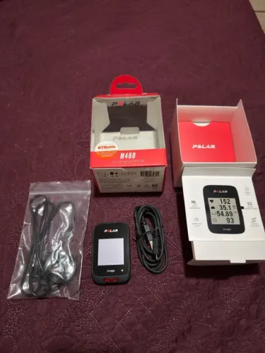 Computador de Bicicleta Polar M460 - Strava