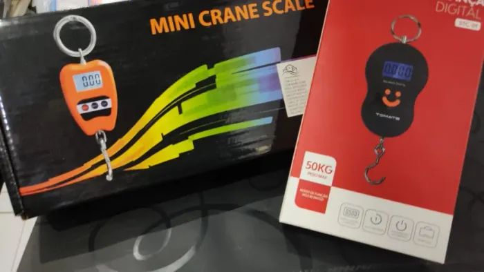 Kit balança e gancho  (200kg) e de (50kg) 
