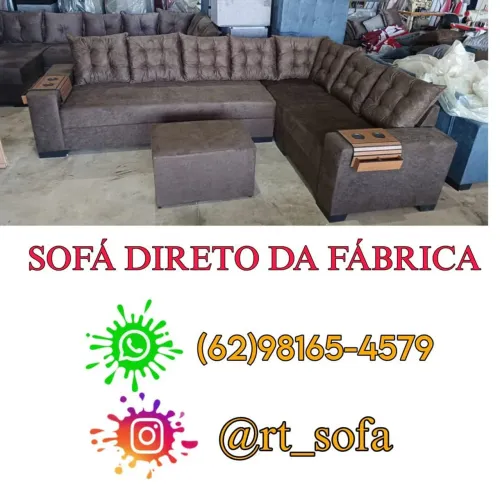 Sofá de Canto - Direto da Fábrica