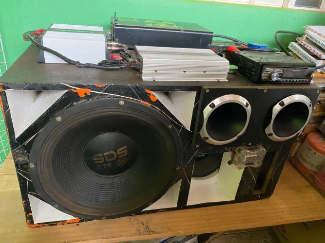 Caixa 4 vias independente 