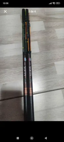 Varas de Pesca telescópica carbono 
