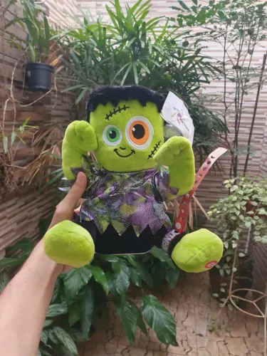 FRANKENSTEIN PELÚCIA ELETRÔNICA - BR MACHINE (PRODUTO NOVO)