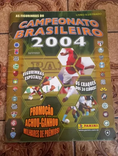 Álbum de Figurinhas Campeonato Brasileiro 2004