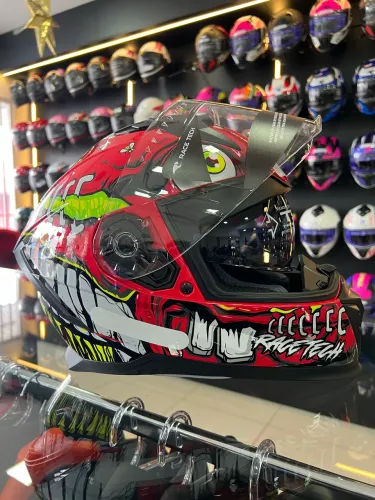 Capacete Race tech Volt Cross Red