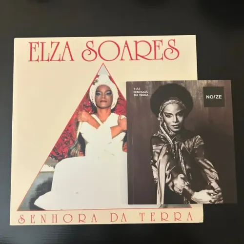 LP Elza Soares - Senhora da Terra - Noize (Disco de Vinil + Revista) NOVO