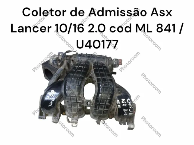 Coletor De Admissão Asx Lancer 10/16 2.0 Cod Ml 841 / U40177