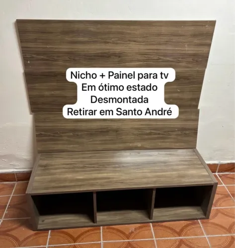 Nicho e painel para tv 