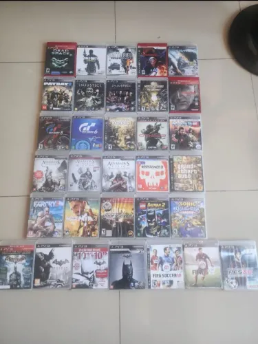 Jogos Ps3 Originais - 40 Reais Cada