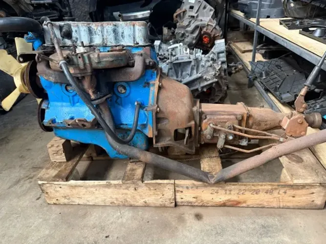 Motor com cambio completo Opala 1990 4 cc
