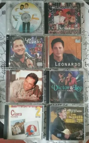 Coleção de CDs de diversos artistas - LOTE