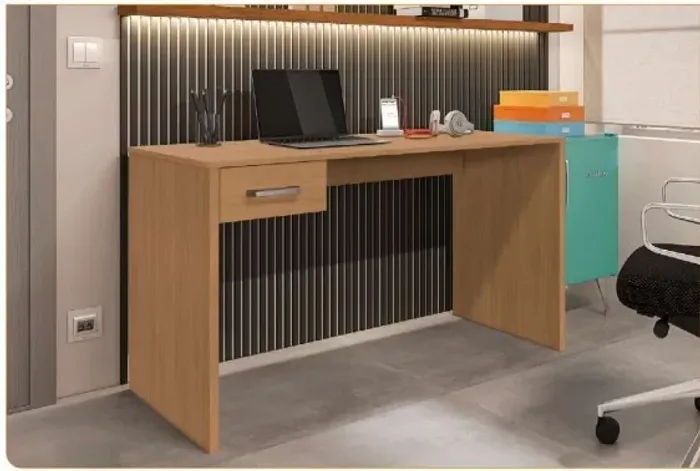 Mesa de Computador Home Office Gávea 1 Gaveta