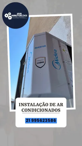 Instalação de ar condicionado