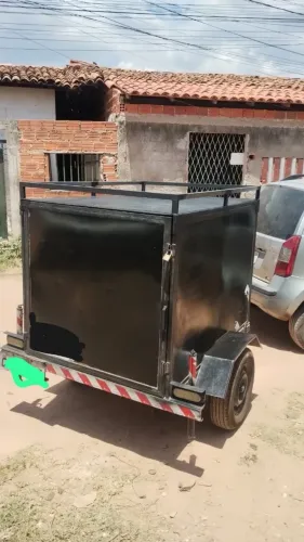 Carrocinha Reboque Baú