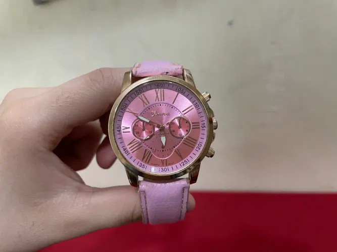 Relógio Feminino Geneva Rosa