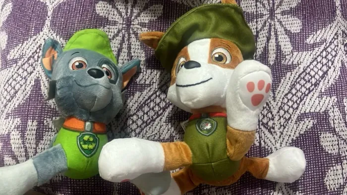 Pelucia Patrulha Canina Sunny novo - 2 unidades Tracker e Rocky