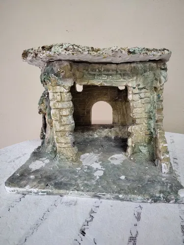 Casinha de gesso