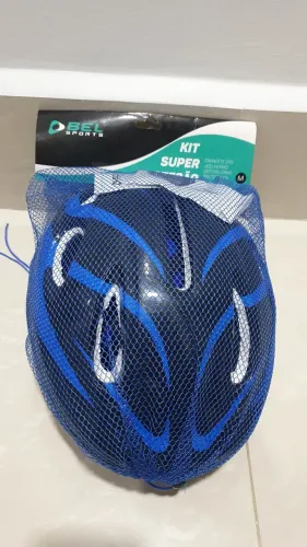 Kit Capacete Super + Proteção - BEL SPORTS