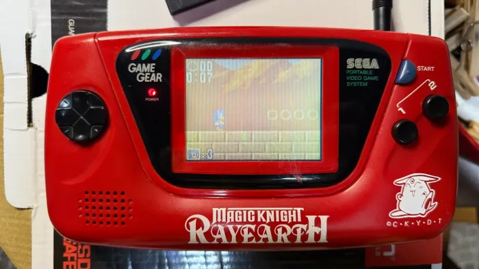 Game Gear Raro Versão Magic Knight Rayearth - Edição Limitada