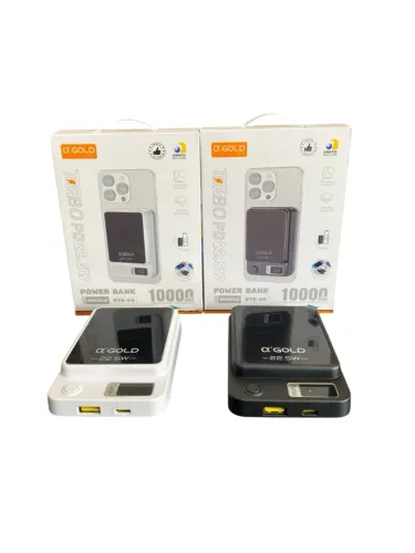 Carregador Portátil Power Bank 10000mAh Turbo Carga Rápida