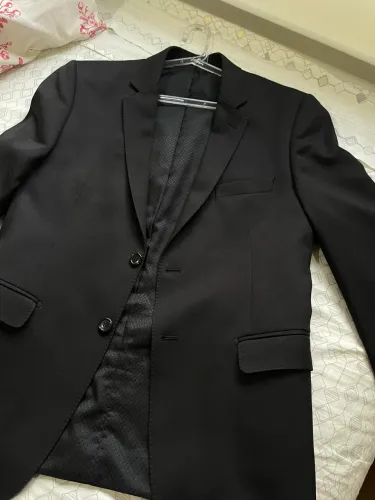 Blazer / Paletó Preto Garbo Alta Alfaiataria