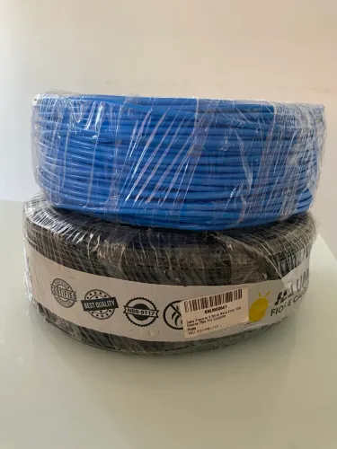 Rolo de fio elétrico 100 metros NOVO R$ 100 cada não faço menos!! 1x2,5mm