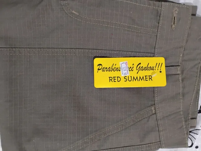 Calça de uniforme Red Summer (n° 38)