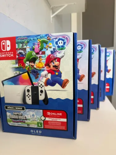 Switch oled novo desbloqueado (sem bundle)