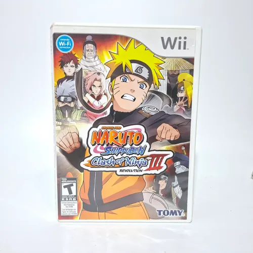 Naruto shippuden clash of ninja 3 nintendo wii