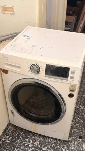 Lava e Seca Midea Inverter Smart 11kg Lava / 7kg Seca - Funcionando