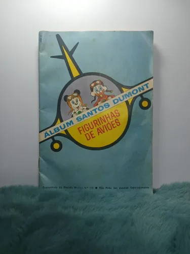 Álbum Santos Dumont Figurinhas De Aviões Editora Abril 1967