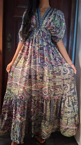 Vestido longo Indiano 