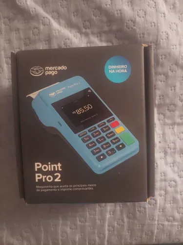 Máquina de cartão mercado pago.