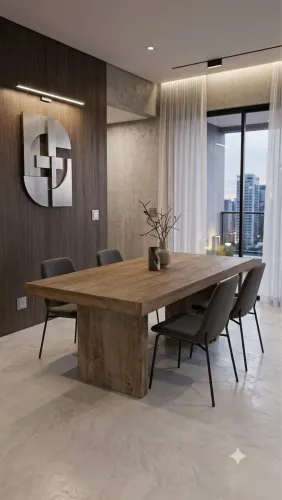 Mesa de jantar em mdf