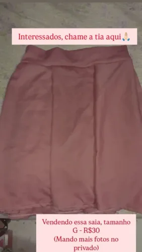 Saia rosa