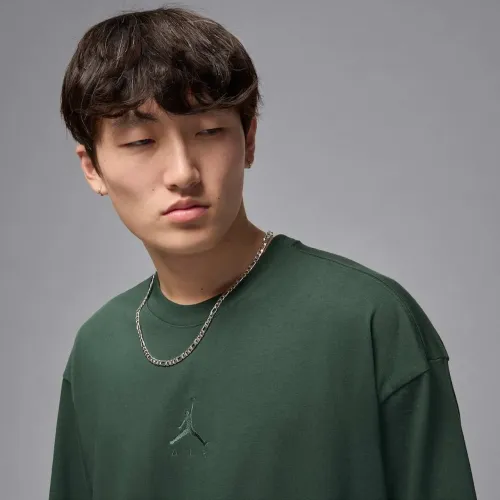 Camiseta Jordan Essential Crew - Verde