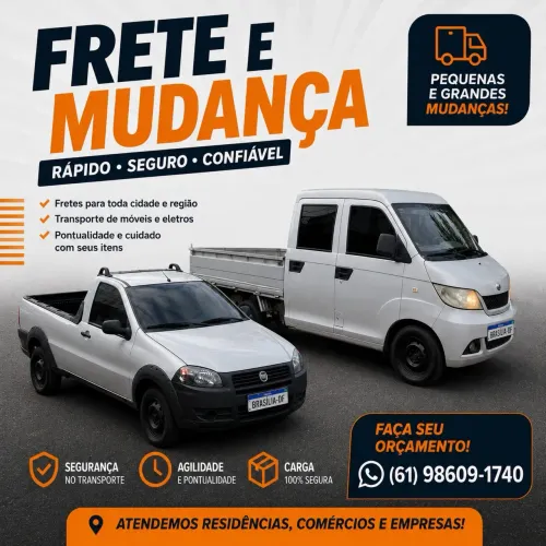 Frete e mudança 