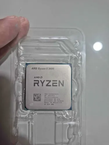 Processador Ryzen 5 3600 + Caixa Processador Top