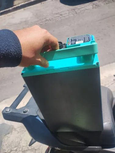 Bateria elétrica de moto potente fds